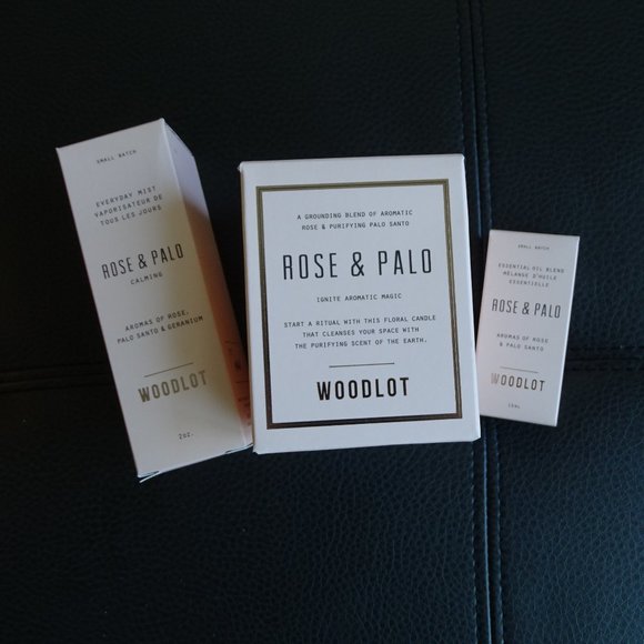 Woodlot Other - Woodlot Essentials 3 Pc Rose & Palo New